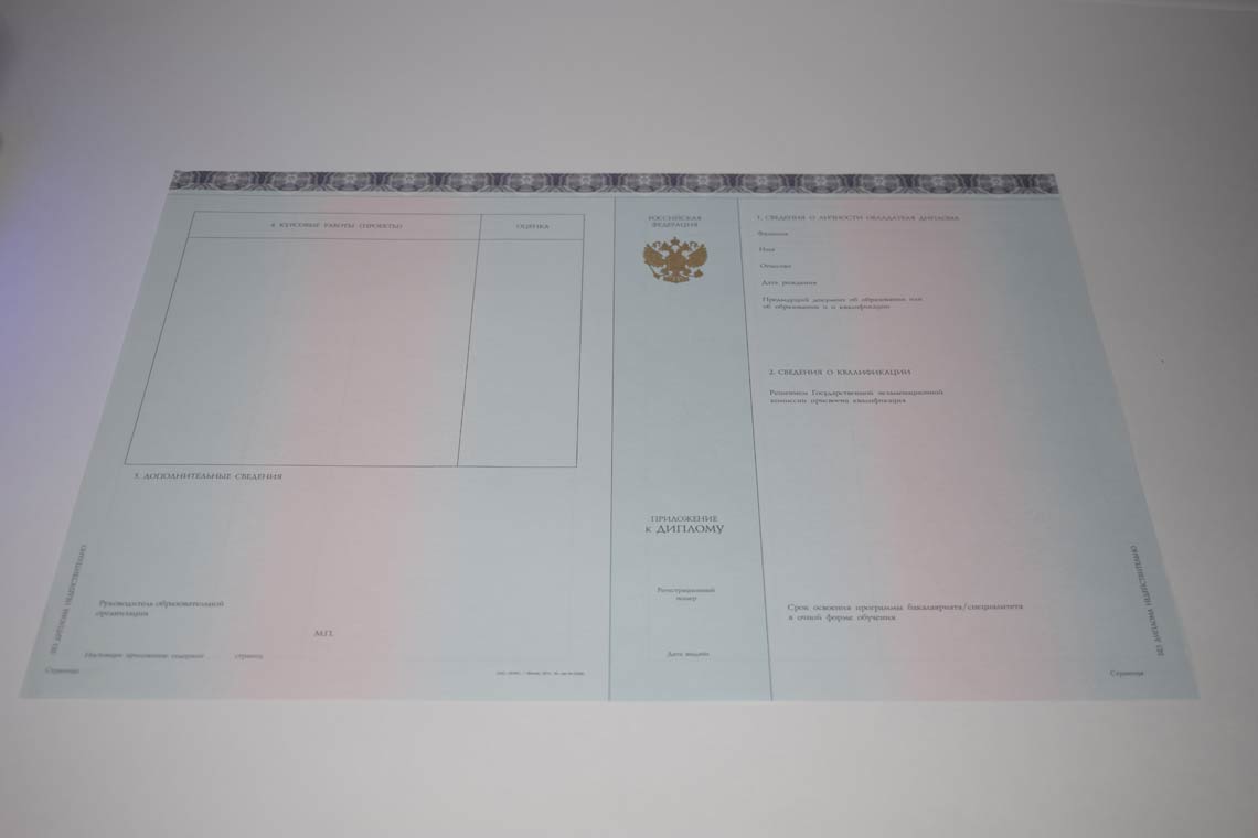 Диплом МГИМО 2014-2025 в Обнинске приложение